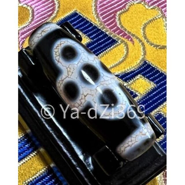 超強力!! dZi beadsジービーズ 西蔵 老礦 龍紋 閃電五眼天珠 karatebih.ba