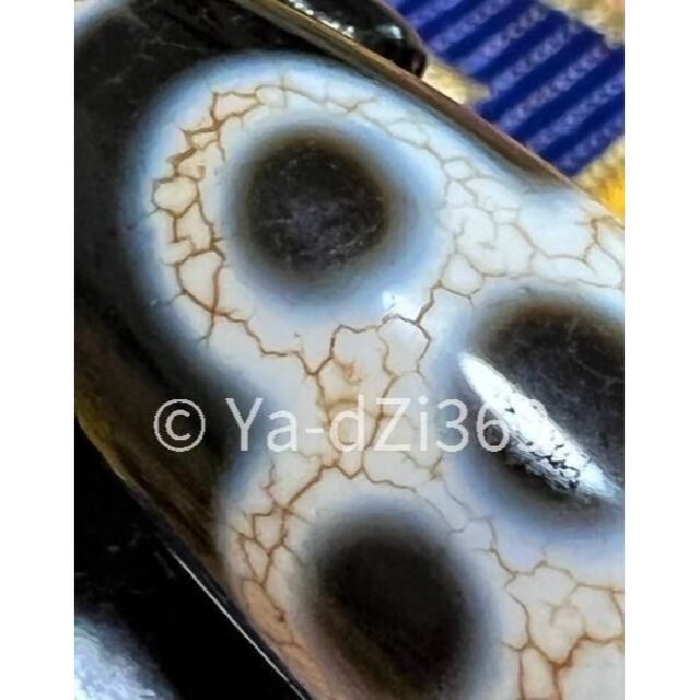 超強力!! dZi beadsジービーズ 西蔵 老礦 龍紋 閃電五眼天珠 karatebih.ba
