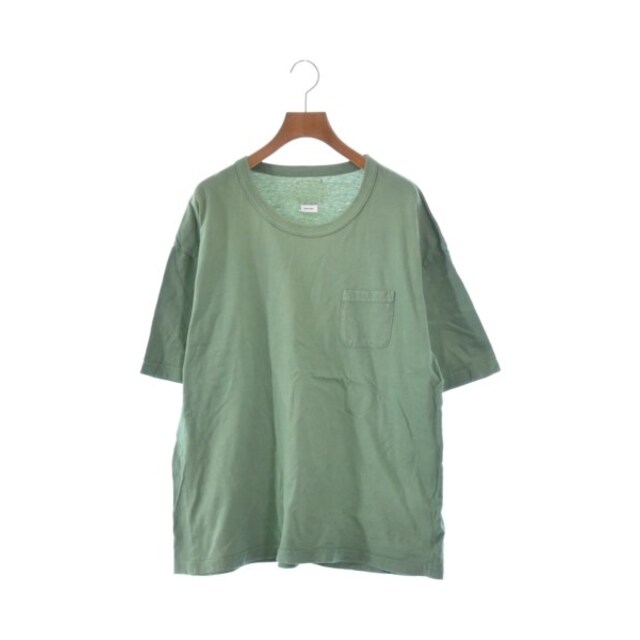 visvim ヴィズヴィム Tシャツ・カットソー 4(XL位) 緑 【古着】【中古