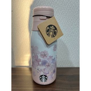 スターバックス(Starbucks)のSAKURA2023ハンドルリッドステンレスボトル355ml(タンブラー)