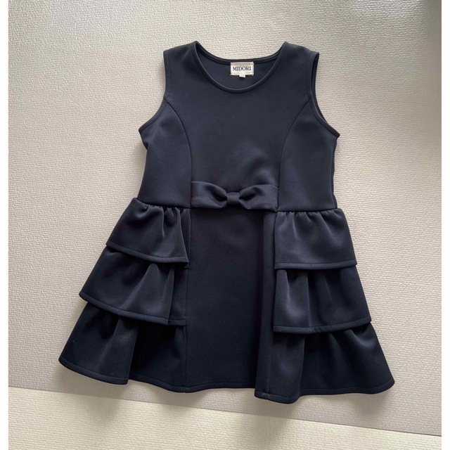 ワンピース120 卒入園　入学式 キッズ/ベビー/マタニティのキッズ服女の子用(90cm~)(ドレス/フォーマル)の商品写真