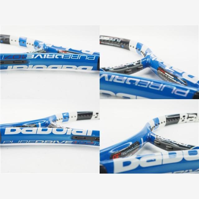 テニスラケット バボラ ピュア ドライブ 107 2009年モデル【一部グロメット割れ有り】 (G1)BABOLAT PURE DRIVE 107 2009