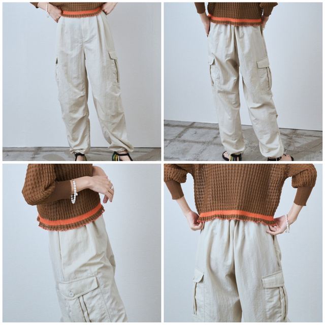 SALE★Aundrey and John Wad ヘビーナイロンカーゴパンツ