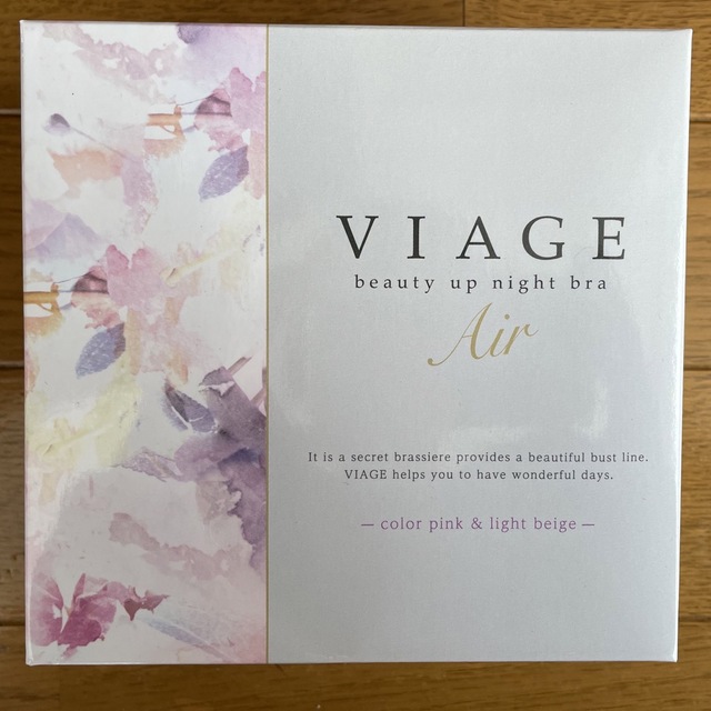 VIAGE(ヴィアージュ)の【値下げしました】VIAGE Air ピンク&ライトベージュ　sサイズ レディースの下着/アンダーウェア(ブラ)の商品写真