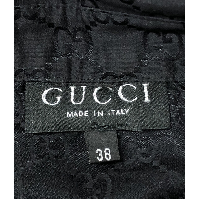 Gucci(グッチ)のグッチ GUCCI シルク混 長袖シャツ    メンズ 38 メンズのトップス(シャツ)の商品写真