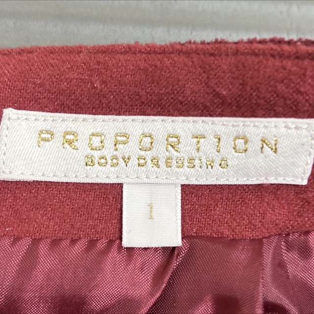 PROPORTION BODY DRESSING(プロポーションボディドレッシング)のPROPORTION BODY DRESSING プロポーション S スカート レディースのスカート(ひざ丈スカート)の商品写真