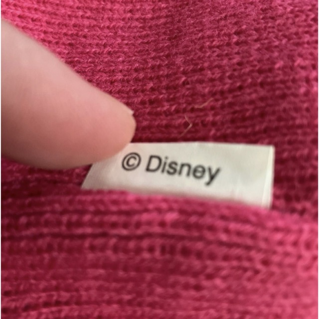 Disney(ディズニー)のニット帽 ニットキャップ　キッズ　ミニーちゃん キッズ/ベビー/マタニティのこども用ファッション小物(帽子)の商品写真
