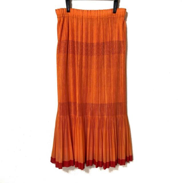 ボトムスス単品 プリーツプリーズ PLEATS PLEASE プリーツロング