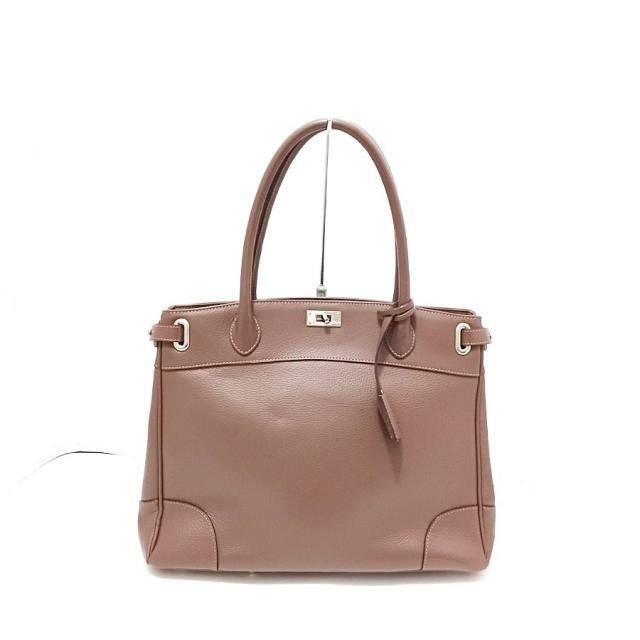 レリアン ハンドバッグ - ブラウン レザー kresnainvestments.com