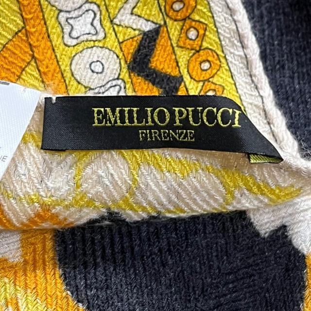EMILIO PUCCI(エミリオプッチ)のエミリオプッチ ストール(ショール)美品  - レディースのファッション小物(マフラー/ショール)の商品写真