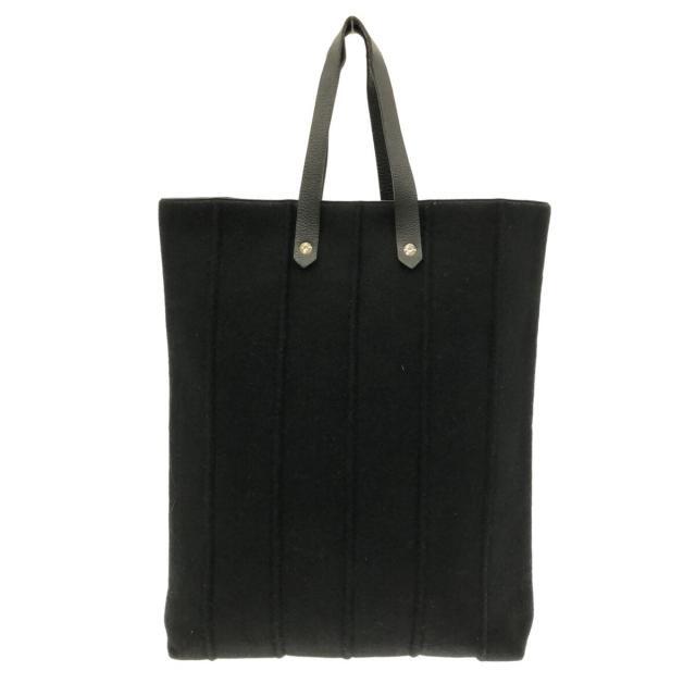 正規品直輸入】 Hermes 黒 アメダバGM トートバッグ エルメス - トート