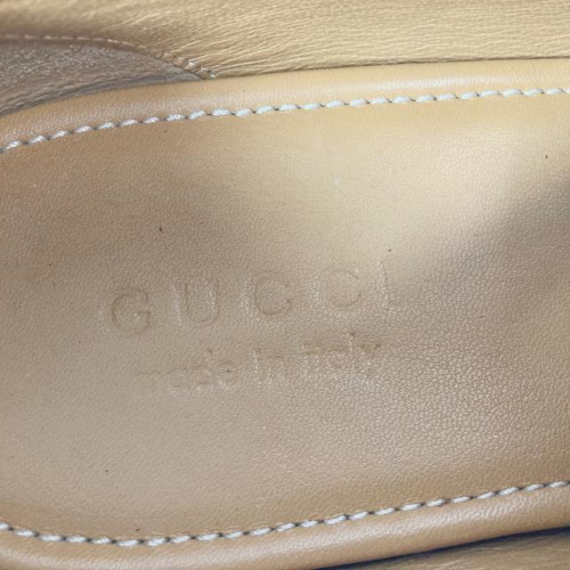 新入荷 GUCCI グッチ ローファー シェリー ウェブ ホースビット アウト