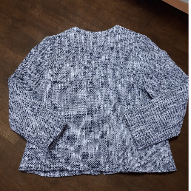 HusHush(ハッシュアッシュ)のツィード調ジャケット キッズ/ベビー/マタニティのキッズ服女の子用(90cm~)(ジャケット/上着)の商品写真