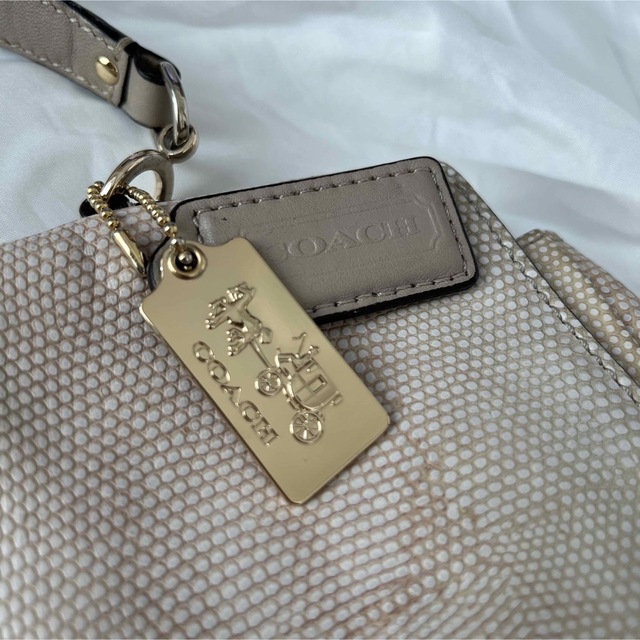 COACH(コーチ)のcoach パイソンハンドバッグ レディースのバッグ(ハンドバッグ)の商品写真