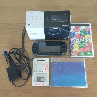 プレイステーション(PlayStation)の【美品】SONY PlayStationPortable PSP-3000 PB(携帯用ゲームソフト)