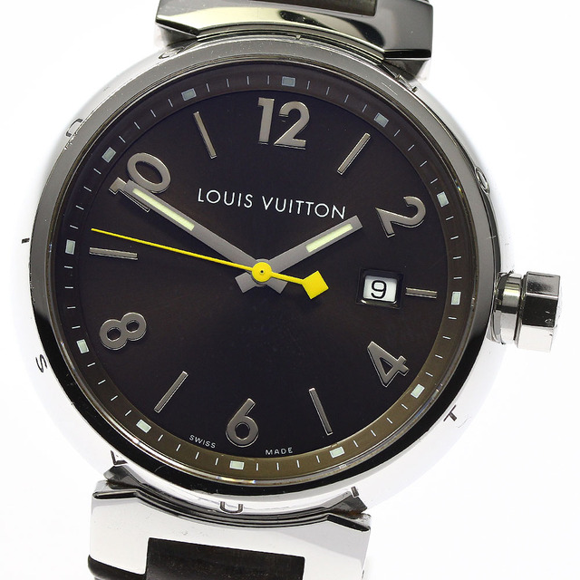 最適な材料 VUITTON LOUIS - メンズ_735871 クォーツ Q1111 デイト