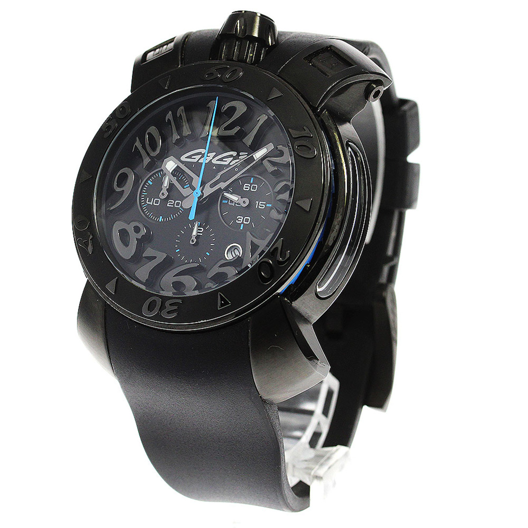 ☆極美品 ☆箱・保証書付き【GaGa MILANO】ガガミラノ クロノ48mm