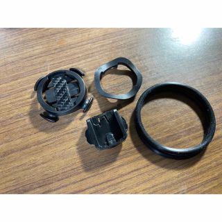 ガーミン(GARMIN)の美品 Garmin 用サイコン装着ブラケット Cateye アダプター付(パーツ)