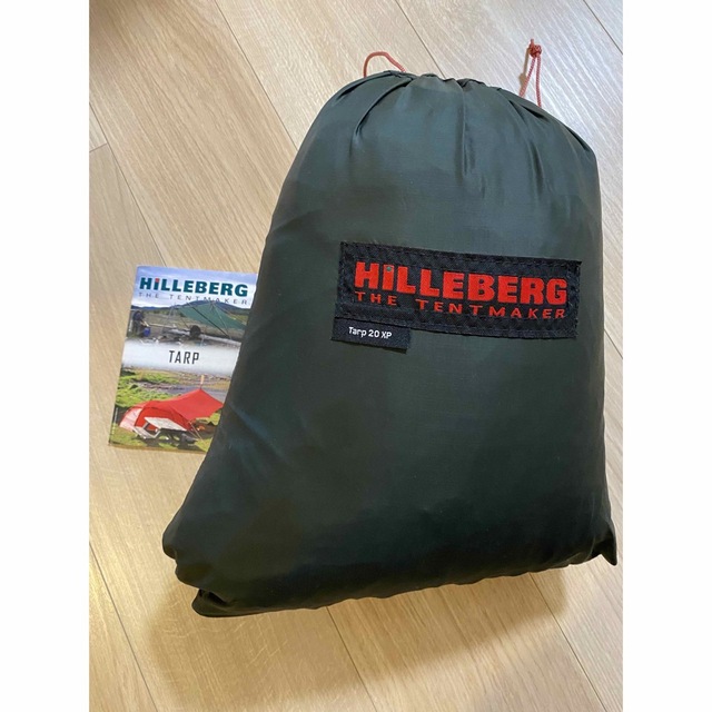HILLEBERG - 【1回使用のみ】a&f購入　ヒルバーグ　tarp20xp
