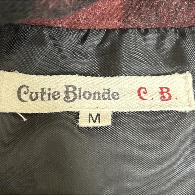 Cutie Blonde(キューティーブロンド)のCutie Blonde キューティーブロンド M ブルゾン ジャンパー レディースのジャケット/アウター(ブルゾン)の商品写真