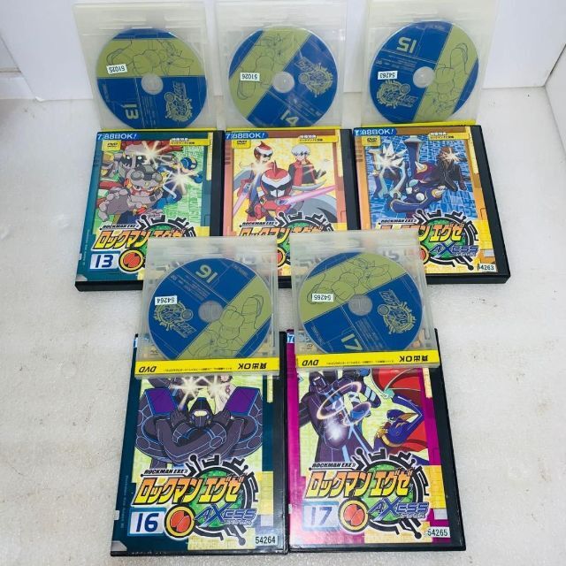 ロックマンエグゼ アクセス DVD 13〜17巻 5巻セットの通販 by