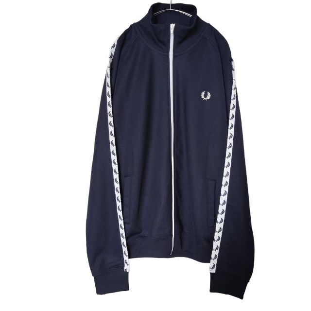 ☆極美品☆ FRED PERRY トラックジャケット ジャージ XL ネイビー-