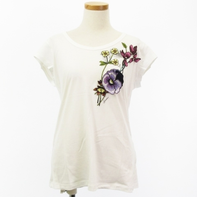 グッチ GUCCI タグ付き Tシャツ 半袖 白 ホワイト S トップス 新品