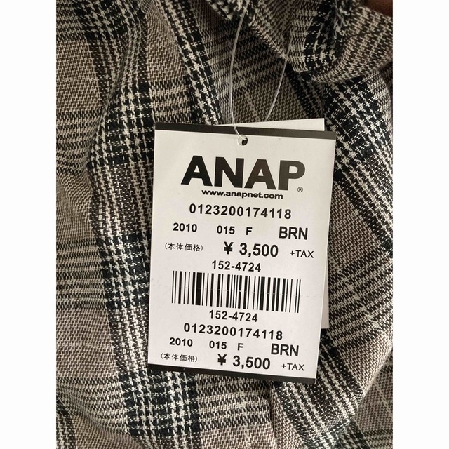 ANAP(アナップ)のチェックパンツ レディースのパンツ(カジュアルパンツ)の商品写真
