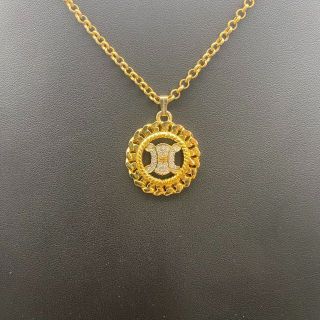celine - 【希少・美品】CELINE セリーヌ ブラゾン ストーン ゴールド