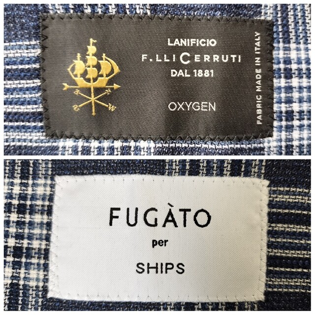 イタリア製!】フガート FUGATO ツイード テーラードジャケット 【SALE