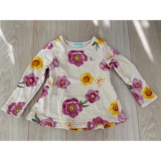 ハッカキッズ(hakka kids)の♡ハッカキッズ　トレーナー　カットソー　花柄　リボン　コットン♡(Tシャツ/カットソー)