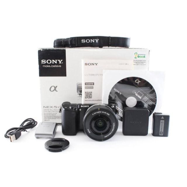 ★超美品/シャッター数3546回★ SONY ソニー NEX-5T レンズキット