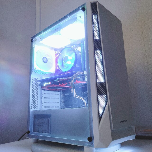 GPUゲーミングPC ホワイト Corei5 RX6650XT 32GB Apex