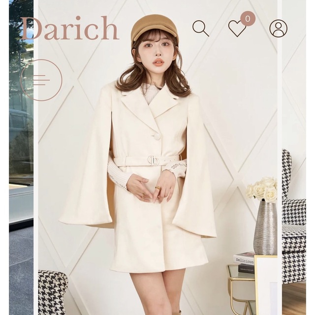 Darich(ダーリッチ)のdarich ジャケット レディースのジャケット/アウター(テーラードジャケット)の商品写真