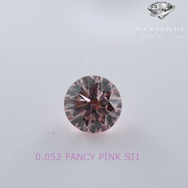 ピンクダイヤモンドルース/ F.PINK/ 0.052 ct.