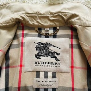 バーバリー(BURBERRY)の【新品未使用】BURBERRY トレンチコート　ケンジントン ロング　UK6(トレンチコート)