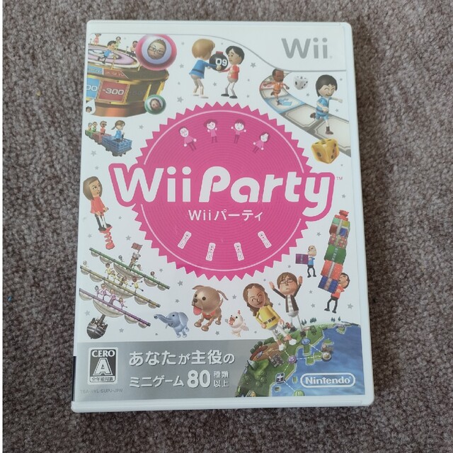 Wii Party Wii　中古 エンタメ/ホビーのゲームソフト/ゲーム機本体(家庭用ゲームソフト)の商品写真