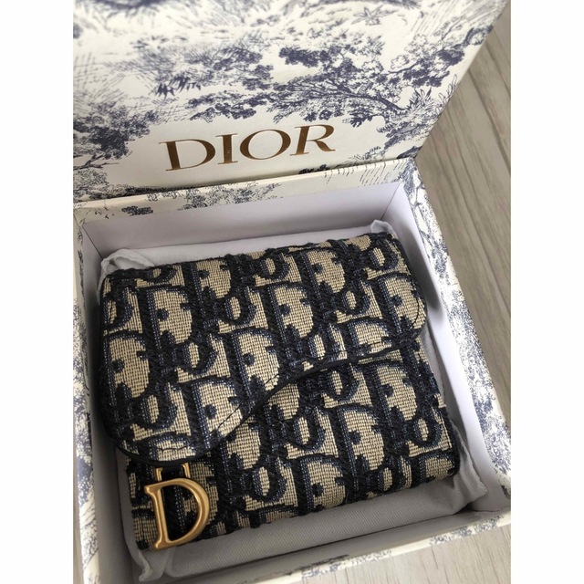 Dior クリスチャンディオール　三つ折り財布