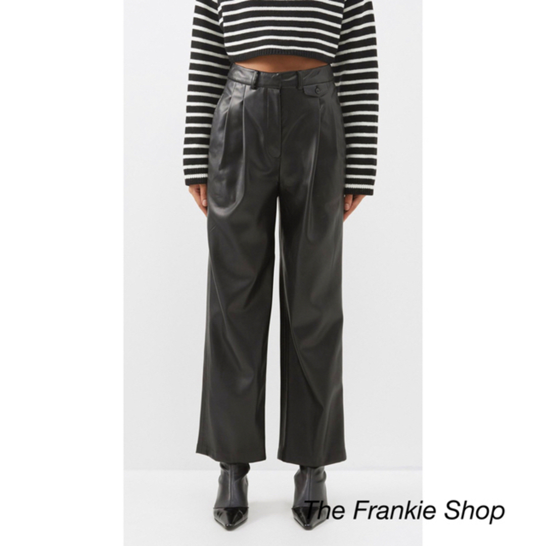 THE FRANKIE SHOP フランキーショップフェイクレザーパンツS | www