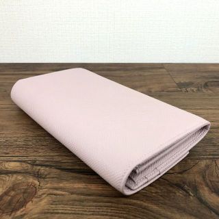 BVLGARI - 未使用品 BVLGARI 長財布 30415 レザー ライトピンク 281の