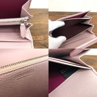 未使用品 BVLGARI 長財布 30415 レザー ライトピンク 281 | tspea.org