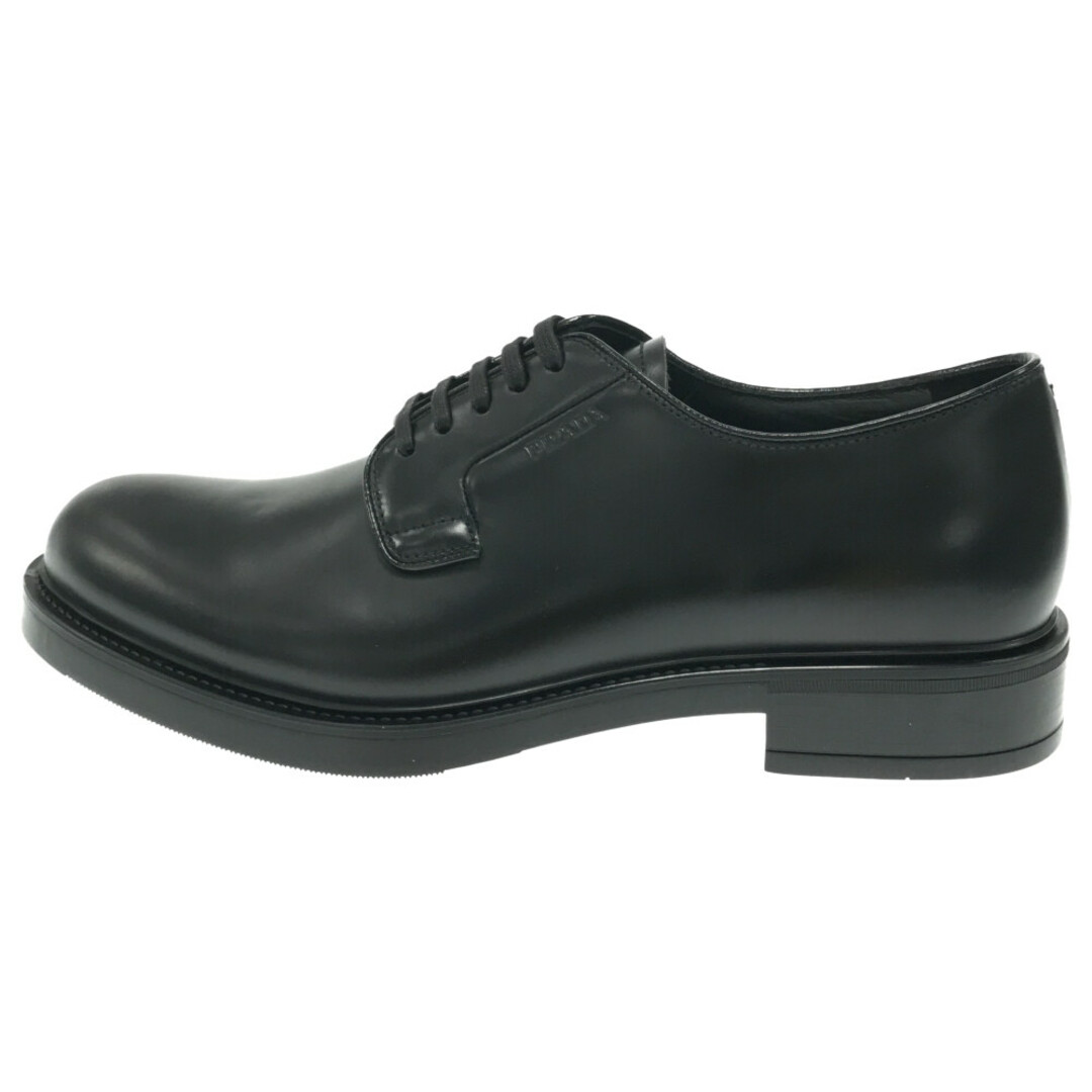 気質アップ PRADA - DNC115 ブラック ドレスシューズ ローカット