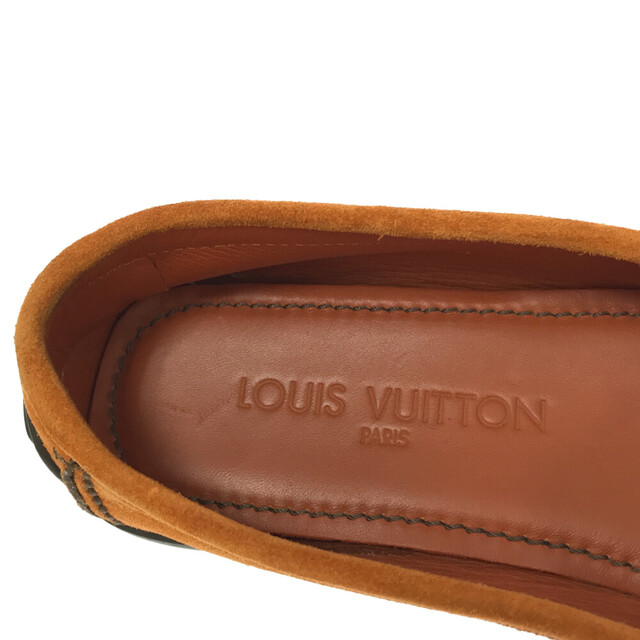 LOUIS VUITTON(ルイヴィトン)のLOUIS VUITTON ルイヴィトン モノグラムベルト スエード ドライビングシューズ ローファー BA0046 ブラウン レディースの靴/シューズ(その他)の商品写真