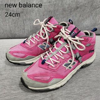 ニューバランス(New Balance)のnew balance 24cm マウンテンブーツ ピンク(スニーカー)