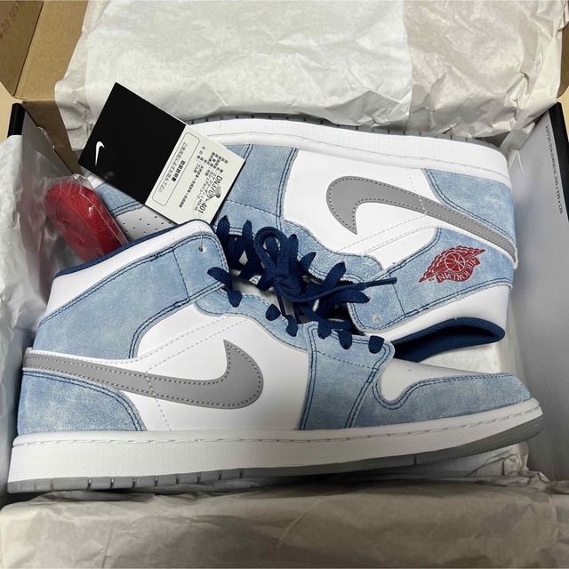 メンズNike Air Jordan 1 Mid SE Hyper Royal 29