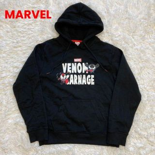 マーベル(MARVEL)のMARVEL  パーカー ヴェノム Mサイズ ブラック(パーカー)