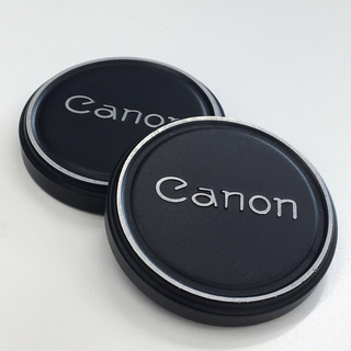 キヤノン(Canon)のCANON ビンテージ メタルキャップ 50mm F1.4 ライカL用×2個(レンズ(単焦点))