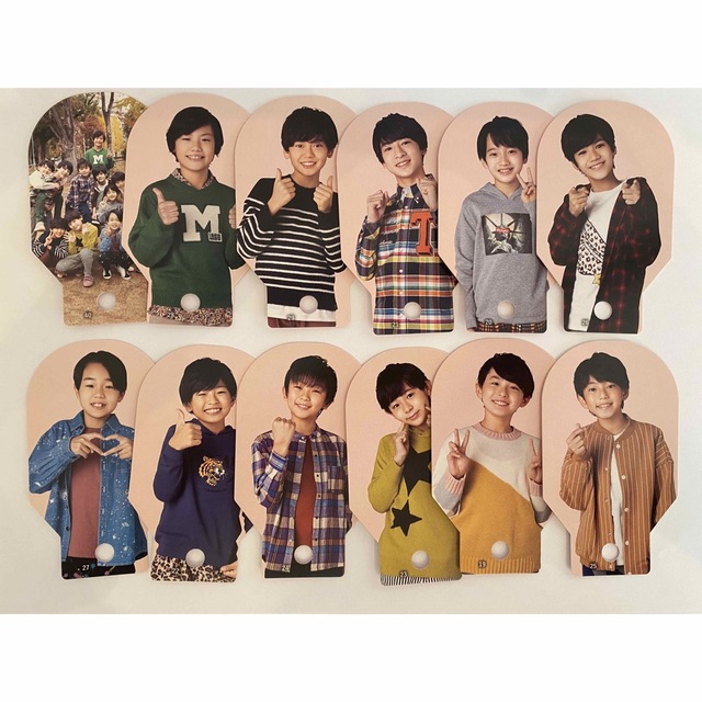 Boys be カレンダープロフィールカード　セット エンタメ/ホビーのタレントグッズ(アイドルグッズ)の商品写真