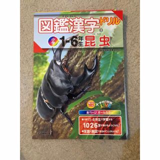 図鑑漢字ドリル小学１～６年生　昆虫(語学/参考書)