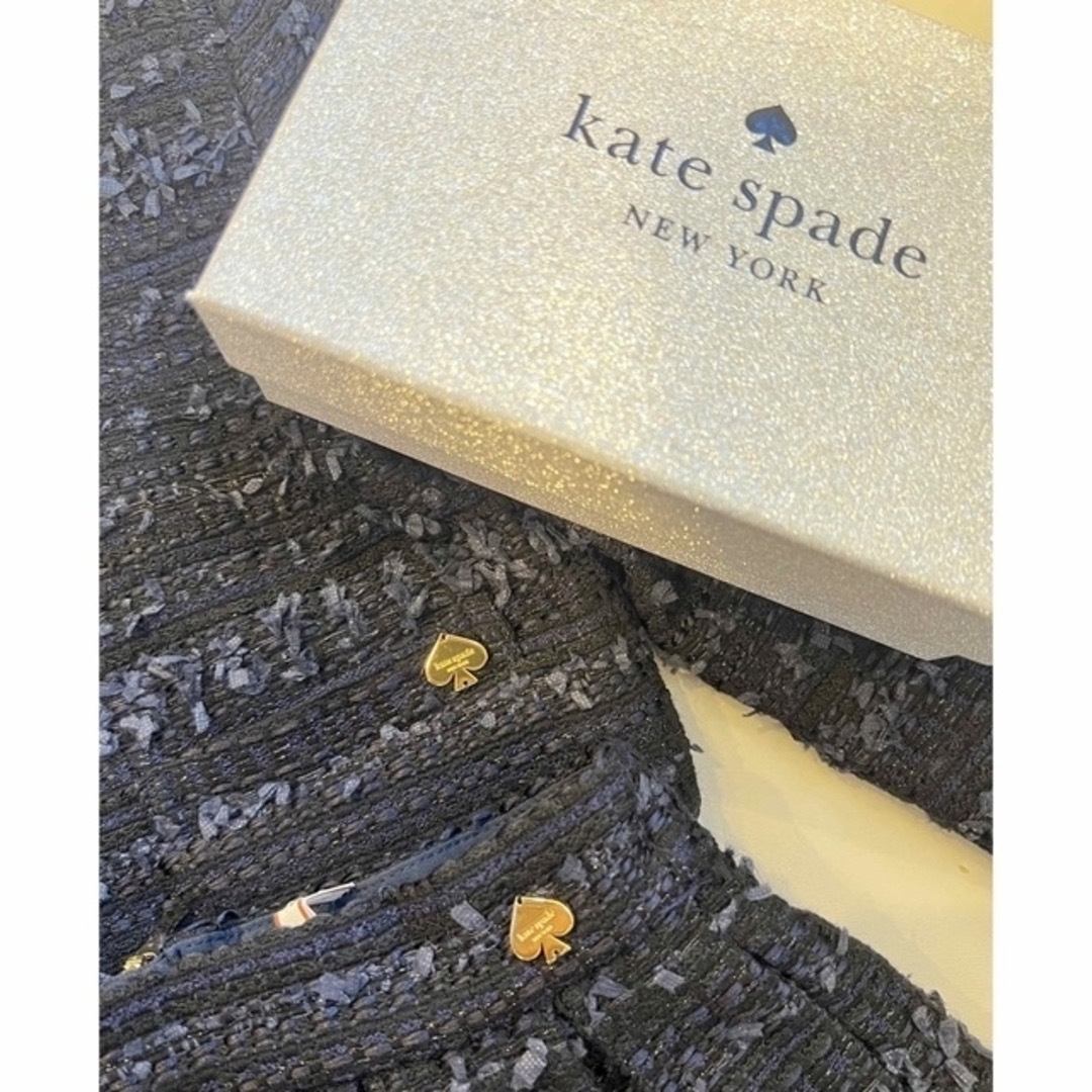 kate spade new york(ケイトスペードニューヨーク)のRicopi様専用ツイードセットアップ＋ブラウス＋カチューシャ　130 120  キッズ/ベビー/マタニティのキッズ服女の子用(90cm~)(ドレス/フォーマル)の商品写真